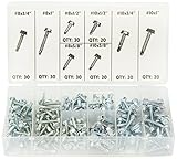 ATD Tools ATD-349 200 Pc. Hex Head Screw Assortment