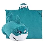 Shark Huggable Hooded Blanket for Kids - Comfy Critters - The Perfect Playmate For Your Child - Grea