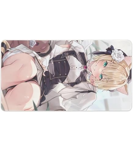 Amazon.co.jp: ぶいすぽっ 猫汰つな プレイマット ラバーマット マウス