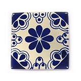 【B'stile】絵画のような壁タイル「メキシコタイル」CMT-H5（陶器質｜100mm角｜屋外壁/屋内壁用）1枚