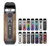 スモック Novo 5 Pod System Kit 900mAh 2ml 電子タバコ ノボ ポッド ベイプ VAPE スターターキット (ブラウンレザー)