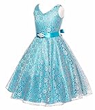 WIN 子供服 ガールズフォーマルドレス フラワードレス キッズドレス女児 ウェディングドレス　 レース　ノースリーブ お嬢様 ドレス フォーマル ピアノ発表会 パニエ 結婚式 誕生会 卒業式 演奏会