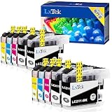 LxTek LC211 LC211-4PK ブラザー（Brother）用 インク LC211 4色セット*2 + LC211BK *2 合計10本セット 大容量タイプ DCP-j968N DCP-J562N MFC-J737DN MFC-J837DN MFC-J887N MFC-J907DN MFC-J997DN MFC-J997DWN DCP-J767N DCP-J963N インク
