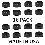 新しいフェンスポストプラスチック製キャップブラック16個パック3.5 ( 3 1 / 2 )圧力扱われ木製Made in USA