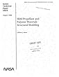 Srm (Solid Rocket Motor)Propellant and Polymer Materials Structural Modeling
