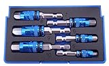 Astro 1037 2-in-1 Internal/External Hex Bit Set, 6-Piece [並行輸入品]