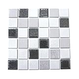 シール式モザイクタイルシート デコレ［ミックスジェラート/10枚セット］/ノーティ/1枚サイズ：15cm×15cm/Z3K