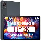 DOOGEE T30S アンドロイド タブレット 11インチ Android アンドロイド 16GB+256GB+1TB拡張、Widevine L1対応 タブレット SIMフリー 4G LTE+5G WIFI、8 コアCPU、2K 1920*1200 FHD IPS、13MP AIカメラ+BT5+TUVブルーライト認証+8580mAh +3.5mm