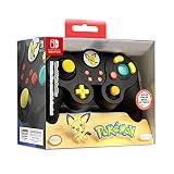 【任天堂ライセンス商品】PDP Nintendo Switch コントローラー ポケモン　ピチュー　黒【Nintendo Switch対応】【並行輸入品】