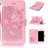 iPhone7 Plus ケース UNEXTATI 落下防止 耐衝撃 液晶保護 手帳型 保護カバー カード収納ホルダー付き スタンド機能 高品質 手触り良い iPhone 7 Plus 対応 ケース 