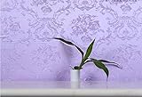 Ayzr 自己接着の壁紙の寝室の壁紙、バイオレット