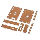 KKmoon アクリル DIYケース アクリルDIYケースカバーシェル AUXインターフェイス付き TDA7492P 2 * 25W ワイヤレスBT 4.0オーディオレシーバアンプボードモジュール用