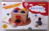 木のおもちゃ。木製トイ。たたいてコロン。色々と遊べて知育にも役立つベビー用品　出産祝いやギフトにもどうぞ
