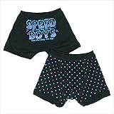 【海外製】HP+mini ジュニア　メラメラロゴ柄/カラフル星柄ボクサーブリーフ　『6130/6131』 (160)