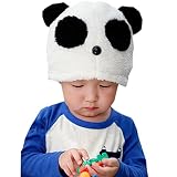 （コージーエージ）CozyAge アニマルキャップ 親子お揃い ベビー用ハット 動物帽子　着ぐるみ帽子 なりきり帽子 親子ペア 子供 赤ちゃん レディース 防風防寒対策 パンダ フェイクファー モコモ