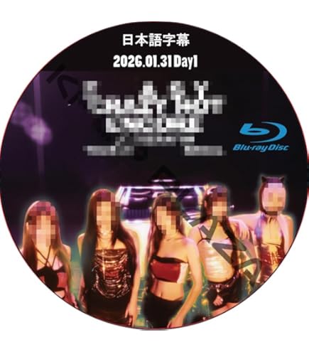 Amazon.co.jp: ルセラフィム DVD [Blu-ray] 2025 TOUR 'EASY CRAZY HOT