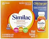 Similac【シミラック / Sensitive On-the-go 12ヶ月未満 乳児用 液体ミルク 乳糖不耐症 / 237ml×6本セット】 [並行輸入品]