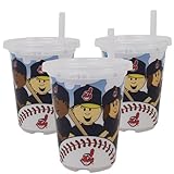 MLB Cleveland Indians Baby Fanatic Sip N Goカップ,パックof 3