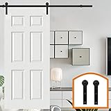 HomeDeco Hardware 12 FT (3.66メートル） 室内ドア 引き戸 建具ドア 引き違い戸 内装ドア 建具オーダー 室内ドア オーダー 片開き戸　内装ドア 押入れ 上吊り式 入れドア