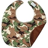 Minky Bibs - Camo - by Threadart by Threadart