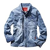 Jawin (ジャウィン) 長袖ジャンパー 57000 ストレッチ ヴィンテージブルー 5Lサイズ