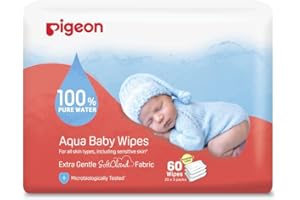 Pigeon Aqua Gentle Baby Wipes (Pack of 3)