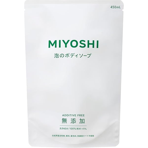 MIYOSHI 泡の洗顔せっけん 180ml 詰替用　19個 81TounV5qpL._AC_UL210_SR210,