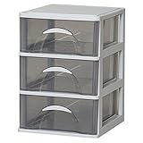 アイリスオーヤマ チェスト 深型3段 DCA-403 ライトグレー