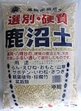 硬質鹿沼土 粉抜き 16L 中粒 さつき 山野草 春蘭 寒蘭 万年青