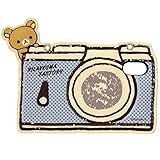 グルマンディーズ リラックマ iPhoneX (5.8インチ)対応 PUダイカットケース カメラ grc-194a