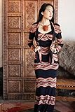 ミッソーニ　ブラック　ニットドレス Vintage Missoni Orange Label Black Knit Dress Stunning Backless Chevron Rare [並行輸入