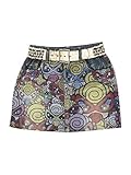 (ヒステリックミニ) Hysteric Mini Like a Denim Viscotex 綿ナイロンポンチ スカート 110cm