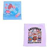 アンパンマン べビー はらまき プリント柄 リブ2枚重ね フリーサイズ タオル セット (A柄)