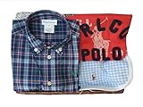 ラルフローレンの子供服　POLO　RALPHLAUREN　ベビー　出産お祝いセット　男の子　８０ｃｍ　９ヶ月～１２ヶ月用 [並行輸入品]