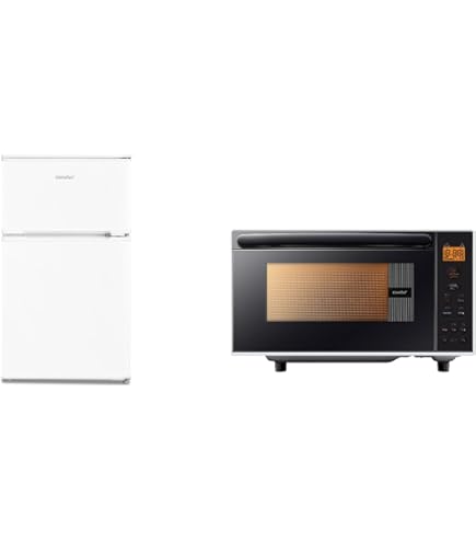 Amazon | 【家電セット 2点】 コンフィー(COMFEE') 冷蔵庫132L白+電子