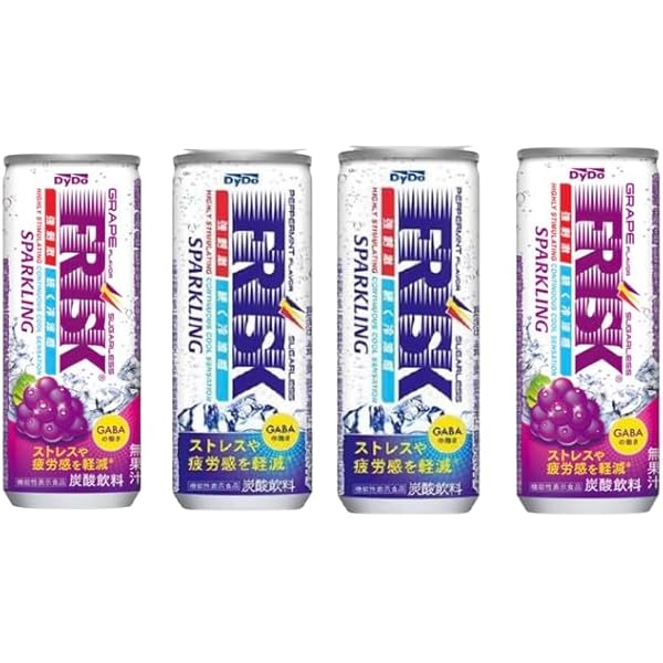 frisk缶ジュース3本 Amazon.co.jp: 【まとめ買い】FRISK SPARKLING (フリスク