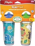 2-Pack Playtex The Insulator 9 oz. Spill-Proof Cups - Girls (Colors/Styles Vary) by Playtex [並行輸入品]