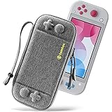 tomtoc Slim Case for Nintendo Switch Lite, Original Patent Protective Portable Carrying Case Travel Storage Hard Shell with 8