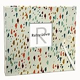 Special Edition (Years 1-5) Ruby Love Cream Confetti Baby Memory Book by Ruby Love Baby
