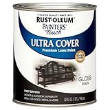 Rust-Oleum 1979502 Painters Touch Quart Latex, Gloss Black [並行輸入品]