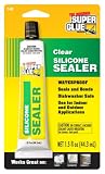Super Glue Super Glue T-HC12 Silicone Sealer, Clear, 12-Pack(Pack of 12) by Super Glue