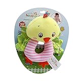 HS Baby RattlesソフトPlush Chicken Ring Rattle Developmentalおもちゃ新生児ギフト1個