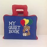 ハワイアンキルト ベビーブック 「My Quiet Book」ブルー4589740640166 [並行輸入品]