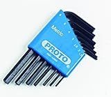 Stanley Proto J4985 Hex Key Set-Metric, 7-Piece by Stanley-Proto