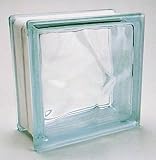 ブロックガラス 塀 壁飾りガラスブロック ウェーブ95(JB2-19521)クリア６個入