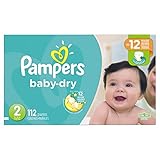 Pampers Baby Dry Diapers, Size 2, 112 Count by Pampers