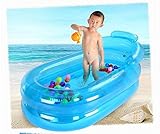 ANDEa インフレータブルバスタブアダルトバスバレル子供はバスバレルを浴びるバレルフォールドバスバレルはバスポットを取る 独創 ( 色 : B )