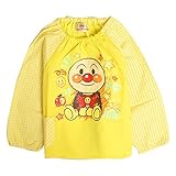 アンパンマン スモック ベビー キッズ 子供用 ベビーエプロン キッズエプロン イエロー 80cm