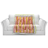 ブランケットウルトラソフトFuzzy 4サイズ！DIANOCHEデザインからby Marley Ungaro Love Home Decor Unique Designer芸術的スタイリッシュな寝室ア