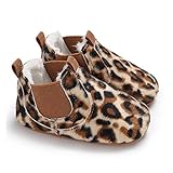 Sylvamorning ベビーシューズ 子供靴 ベビーブーツ ファーストシューズ キッズ 赤ちゃん 女の子 男の子 お洒落 出産祝い ギフト 滑り止め 超可愛い クリスマス　プレゼント子鹿 (13,